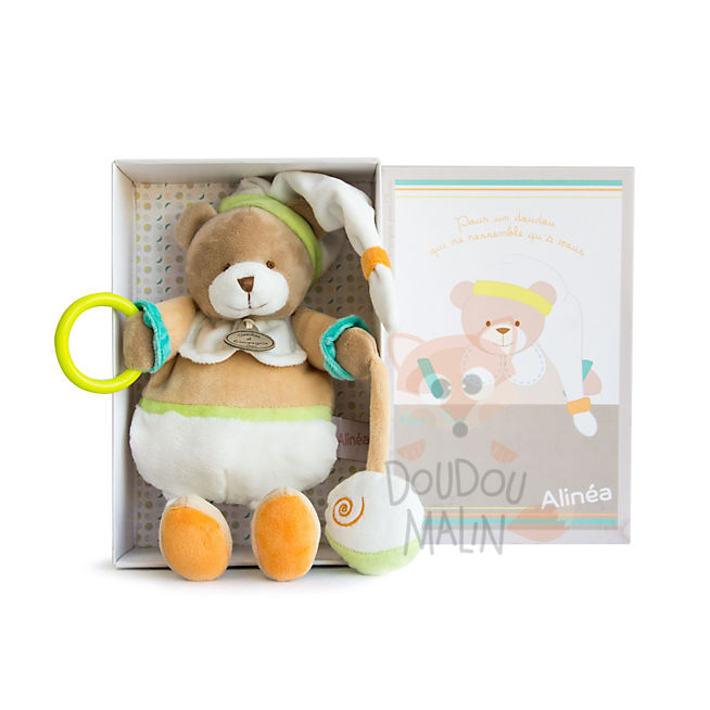  alinéa activity bear brown white green 